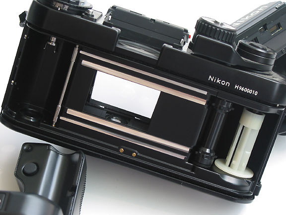 Nikon F3H High Sped camera Rear View