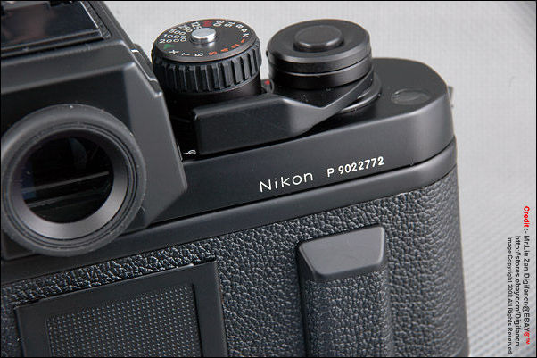 Nikon F3P set outfit serial number idendification