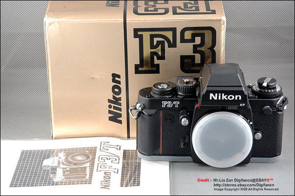 Nikon F3/T Black body