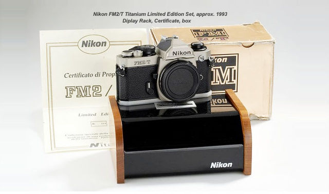 Nikon FM2/T Limited Edition Unit  with certificate and dedicated display rack and box