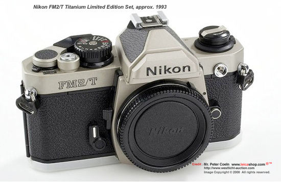Nikon FM2/T Limited Edition Unit  front view