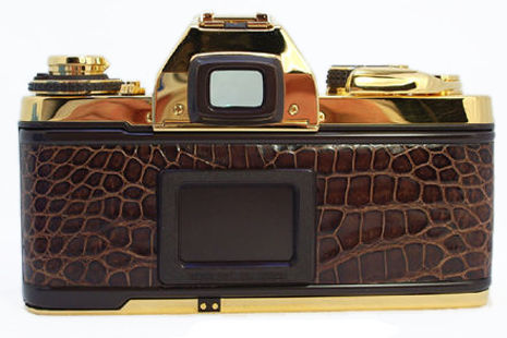 Pentax LX Gold Limited Edition REAR SECTION