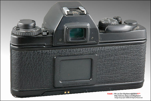 Pentax LX professional SLR camera body film back