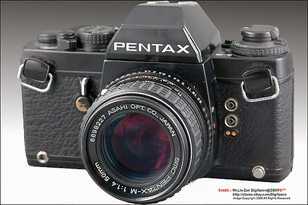Pentax LX professional SLR camera body 