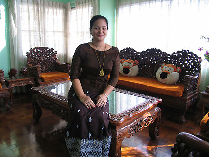 A picture of Bebe, Bumese Famous Palmist and fortune teller