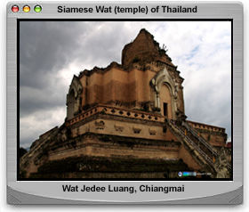 Wat Jedee Luang, old Thai / Siamese Temple