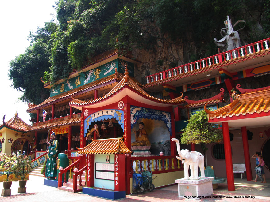 100+ years old San Bao Dong Cave Temple, Perak, Malaysia, Heritage reliogious site