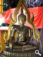 A Chinaraj Buddha Image in Bronze