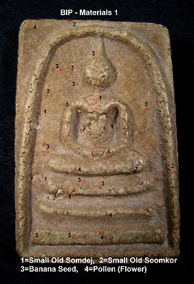 Soomdej/ Soomdet WRK identification -  ashes of burn incense with Soomkor relic