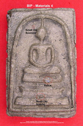 Soomdej/ Soomdet WRK Thai Buddhist amulets identificatio - natural crack lines
