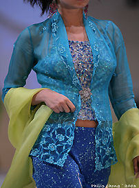 Malaysian BATIK at fashion show