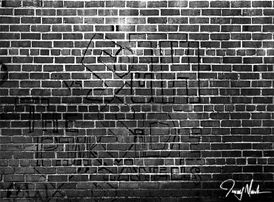 Brick Wall and Grafitti