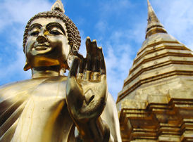 Temple, Changmai, Thailand